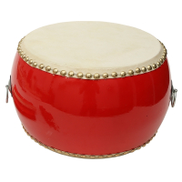 鼓成人牛皮鼓小鼓儿童幼儿园玩具锣鼓乐器木质实木堂鼓5678寸 8寸堂鼓(桐木)+鼓棒+背带+3米绸带