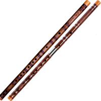 丁小明精制高级苦竹笛子初学儿童成人炎专业演奏横笛乐器 整节小降B-赠专业配件-定制