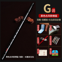 周边初学入横笛专业男女玉笛炎笛子古风竹笛特制陈情笛 古风陈情笛[G调](笛膜+笛膜胶)