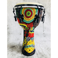 新款加纳初学者手鼓炎非洲鼓丽江1012寸云南儿童幼儿园成人乐器 12寸压圈3号