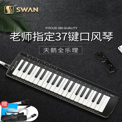 天鹅(Tian E)全乐理口风琴37键32键儿童小学生初学者男专用吹琴专业乐器