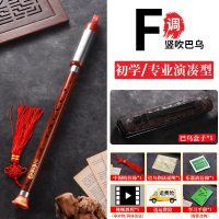 炎黄巴乌乐器竖吹横吹g调f调c调降b调儿童小学生成人初学者入门乐器_竖吹巴乌F调皮盒中国结学习书籍