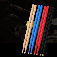 炎黄鼓棒蓝火5a架子鼓鼓槌5b胡桃木儿童打鼓棒7a