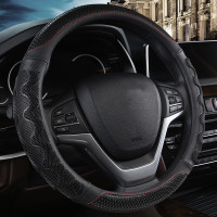 惠乐嘉 2018款上汽荣威RX5 I6 350 360四季通用方向盘套防滑超纤皮运动