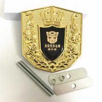 汽车中标 猎豹CS10 CS9 Q6 CS6 VIP改装金属中车标志盾牌车贴