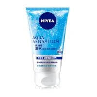 妮维雅女士凝水活采洗面奶100g+50g 加量装 保湿补水温和 泡沫洁面乳 清洁毛孔