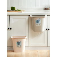 厨房垃圾桶橱柜挂式家用小号壁挂式台面无盖小悬挂式大号收纳桶