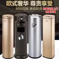 不锈钢烟蒂柱酒店烟灰柱户外垃圾桶大堂吸烟区筒立式烟灰桶