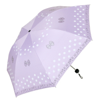 伞遮阳伞防晒防紫外线雨伞女晴雨两用折叠学生太阳伞小巧便携