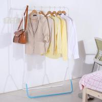 晾衣架简约家用室内落地衣架阳台室外晾晒折叠双杆式不锈钢衣帽架