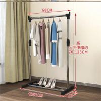 凉衣架家用可伸缩移动杆式室内阳台户外折叠简易落地加厚晾晒衣架