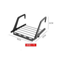 不锈钢窗外小型晾晒架折叠挂晒多功能窗户阳台晾衣架窗台晒鞋架子