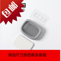 免打孔硅藻泥香皂盒吸盘壁挂式沥水卫生间肥皂架双层创意家用皂碟