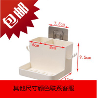 牙刷浴室置物架吸盘壁挂式免打孔洗手间免钉香皂收纳架肥皂盒皂托