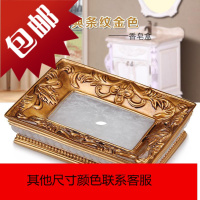 香皂盒欧式家用手工肥皂盒创意沥水树脂皂盘时尚皂碟浴室用品