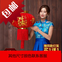 大红灯笼灯挂饰乔迁户外阳台喜庆节日宫灯笼过年春节新年装饰用品