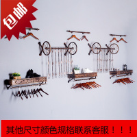 服装店展示架上墙女装童装货架正侧挂壁挂式套装组合衣架服装架子