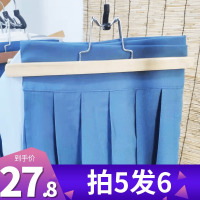 裙夹jk无痕制服汉服衣架专用防炸褶实木木质汉服裙夹裤架裤夹家用