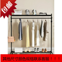 晾衣架落地卧室室内单杆折叠挂衣架阳台简易凉衣服架子家用晒衣杆