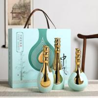 景德镇1斤装陶瓷酒瓶子空瓶白酒瓶一斤空瓶创意装饰摆件酒壶酒坛