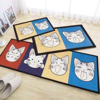 厨房地垫长条吸水防油地毯家用卧室脚垫浴室卫生间防滑垫子