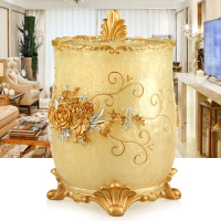 带盖桌面垃圾桶北欧客厅家用创意收纳桶大号厨房厕所垃圾桶小米