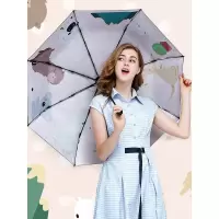 超轻小遮阳伞防紫外线女折叠防晒伞upf50两用晴雨伞女太阳伞