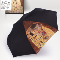 梵高太阳伞雨伞晴雨两用折叠防晒防紫外线遮阳伞女超轻小