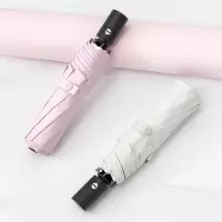 全自动晴雨伞两用太阳伞女防晒防紫外线折叠黑胶小清新女神遮阳伞