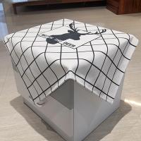 床头柜打印机盖布茶几桌布防水防尘罩欧式网红盖巾冰箱洗衣机盖布