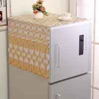 新款冰箱盖布防尘罩单开冰箱罩盖布巾简约防水洗衣机套帘布艺