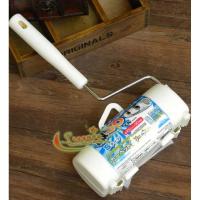 大号加长粘毛器滚筒粘尘滚轮除尘滚子带可撕式卷纸16厘米