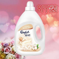 特价柔顺剂4L纯净温和宝宝衣物护理剂柔软防静电香味持久家庭