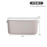 书籍整理箱家用日系风客厅卧室桌面杂物衣服收纳箱儿童玩具收纳盒