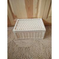 藤编盒带锁箱子盒子桌面收纳盒储物箱整理箱医药箱零食盒特价