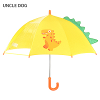 恐龙儿童雨伞女童男童长柄宝宝幼儿园小孩小学生透明卡通自动超轻