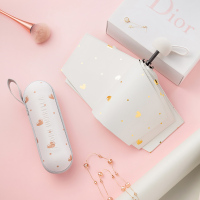 胶囊五折遮阳伞防紫外线女太阳伞超轻小巧便携超防晒伞upf50+