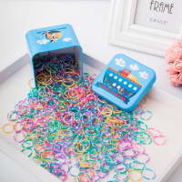 新款儿童头饰公主发绳婴儿宝宝发饰发量少扎头发小号橡皮筋不伤发