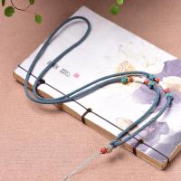 吊坠绳挂坠绳手工编织项链挂绳翡翠和田玉吊坠挂件绳子高档定制款