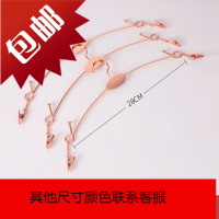 新款金属文胸铁衣架内衣架女士文胸衣架内衣店内裤架子内衣架衣夹