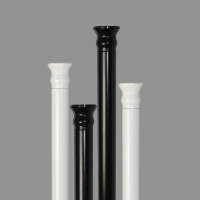 浴帘杆免打孔伸缩杆免安装罗马杆挂衣晾衣杆窗帘杆浴室卫生间撑杆