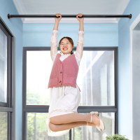 免钉可伸缩窗帘杆免打孔安装伸缩杆卫生间晾衣架收缩杆窗帘挂杆