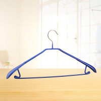 新款浸塑连体勺子衣架防滑晾晒服装店衣架衣服挂架多功能