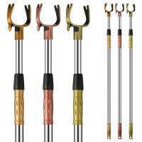 摘衣服的杆撑叉头家用晒阳台搭架子式晾挑竿收干棍丫伸缩宿舍取加