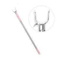 不锈钢伸缩晾衣杆衣叉挑衣杆晒衣杆取衣杆衣差衣撑叉衣物叉衣架撑