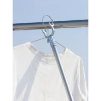 衣撑杆叉家用加长不锈钢伸缩衣叉晒衣晾衣杆子挑衣杆叉衣杆取衣竿