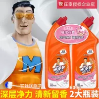 600g*2厕所马桶清洁剂卫生间除垢臭璀璨花舞