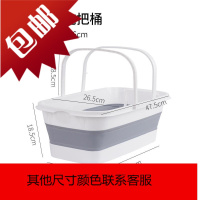拖把桶长方形家用压缩折叠大水桶便携式塑料加厚拖布桶拖地挤水桶