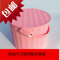 加厚塑料收纳桶带盖可坐人洗澡凳幼儿园储物桶大号钓鱼桶洗车水桶