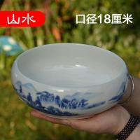 水仙花盆 高档细腻无孔水培水仙盆 景德镇陶瓷盆 碗莲植物多肉盆